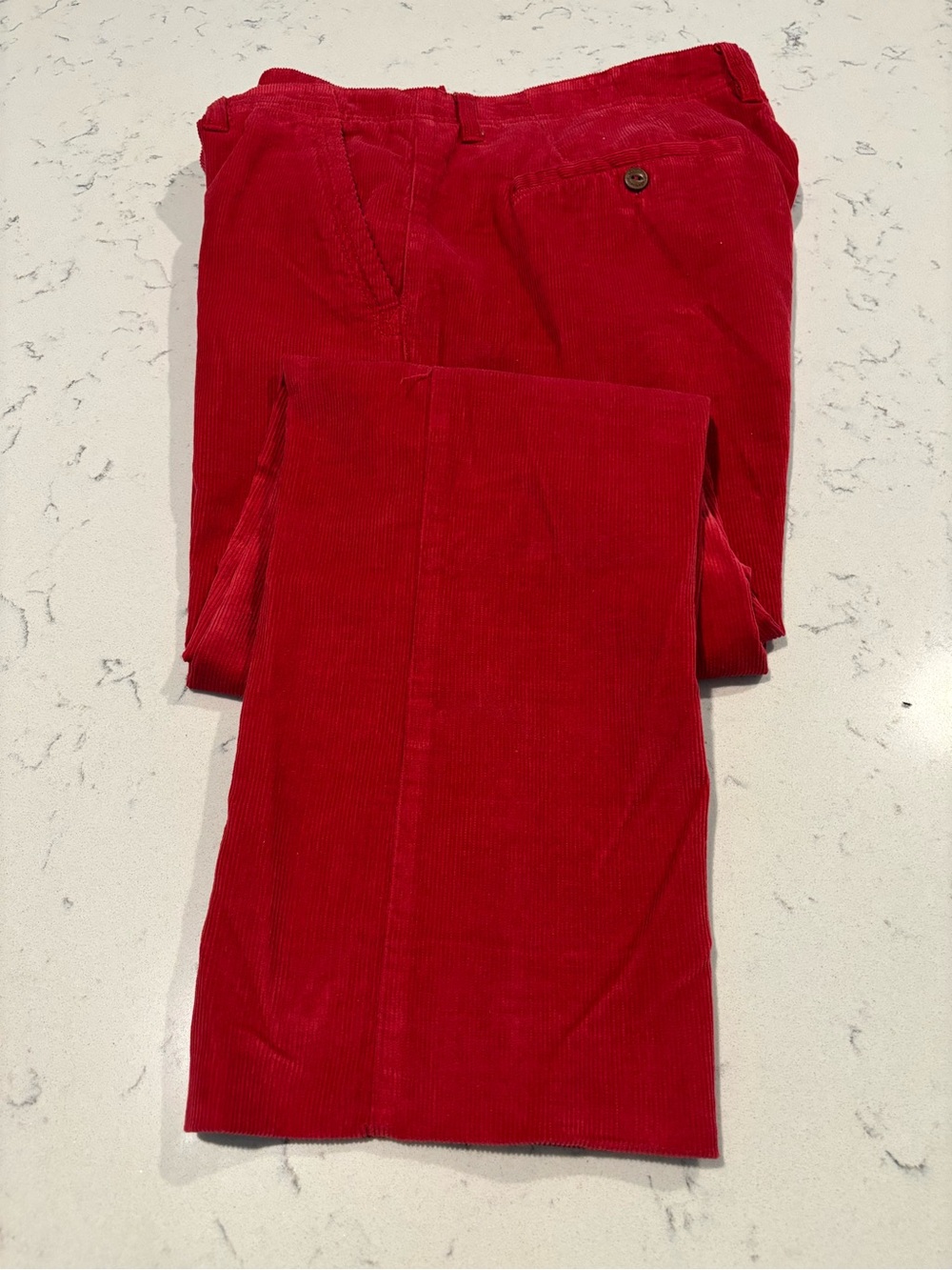 Sean John Corduroy Pants in Vibrant Red